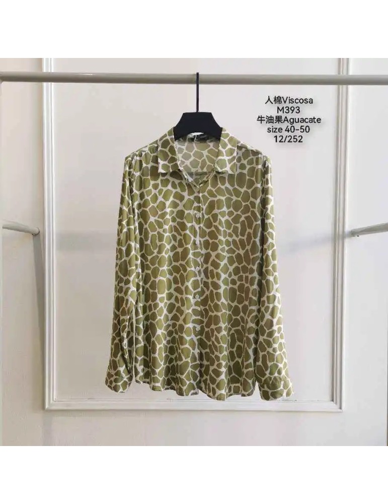 Camisa Viscosa M393- ANIMAL PRINT (Pack 12)