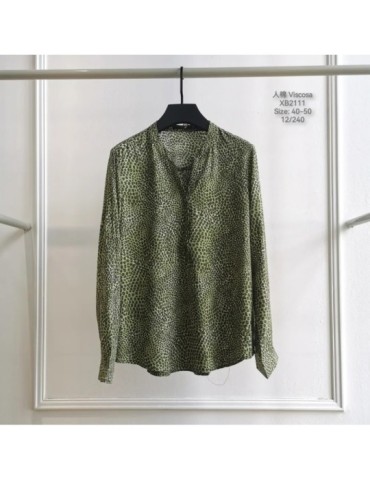 Camisa Viscosa XB2111-ANIMAL PRINT (Pack 12)