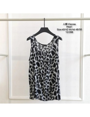 Vestido Viscosa M461-ANIMAL PRINT (Pack 12)