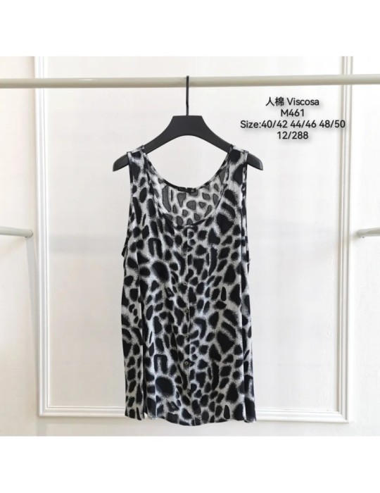 Vestido Viscosa M461-ANIMAL PRINT (Pack 12) Vestido Viscosa M461-ANIMAL PRINT (Pack 12)